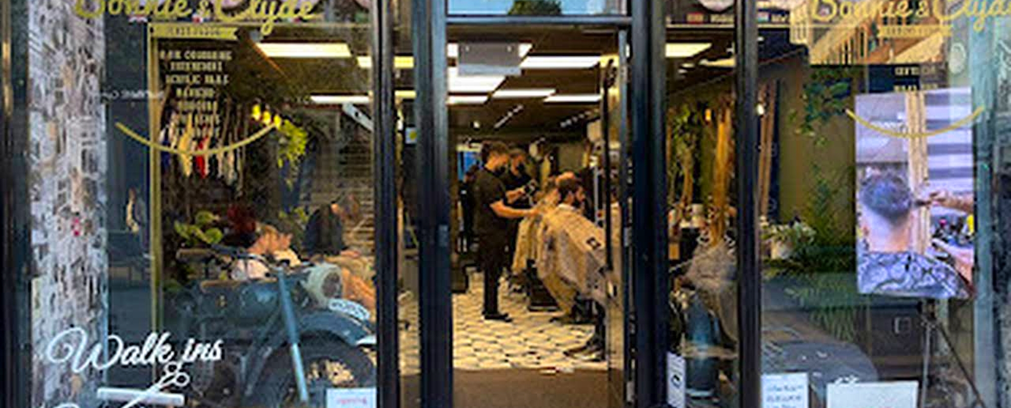 Bonnie & Clyde Barber shop Queen Street city centre Cardiff