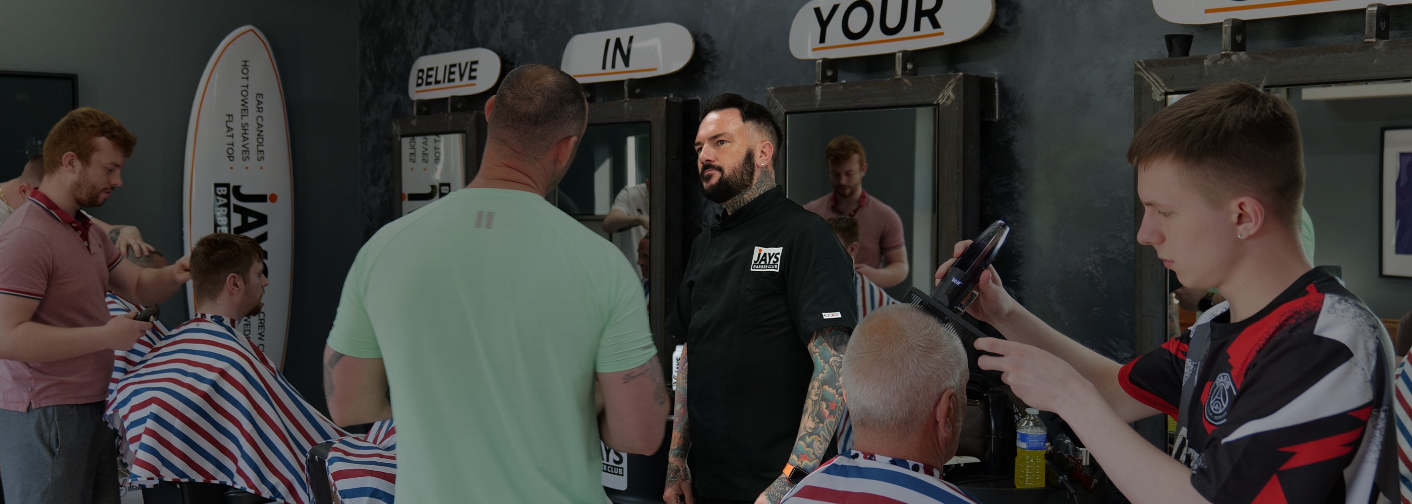 Jays Barber Club | Best Barber Shop Belfast