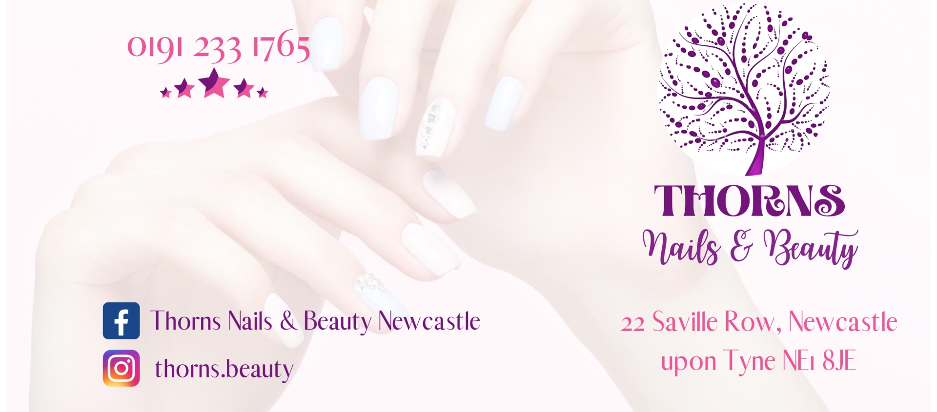 Thorns Nail & Beauty newcastle branch